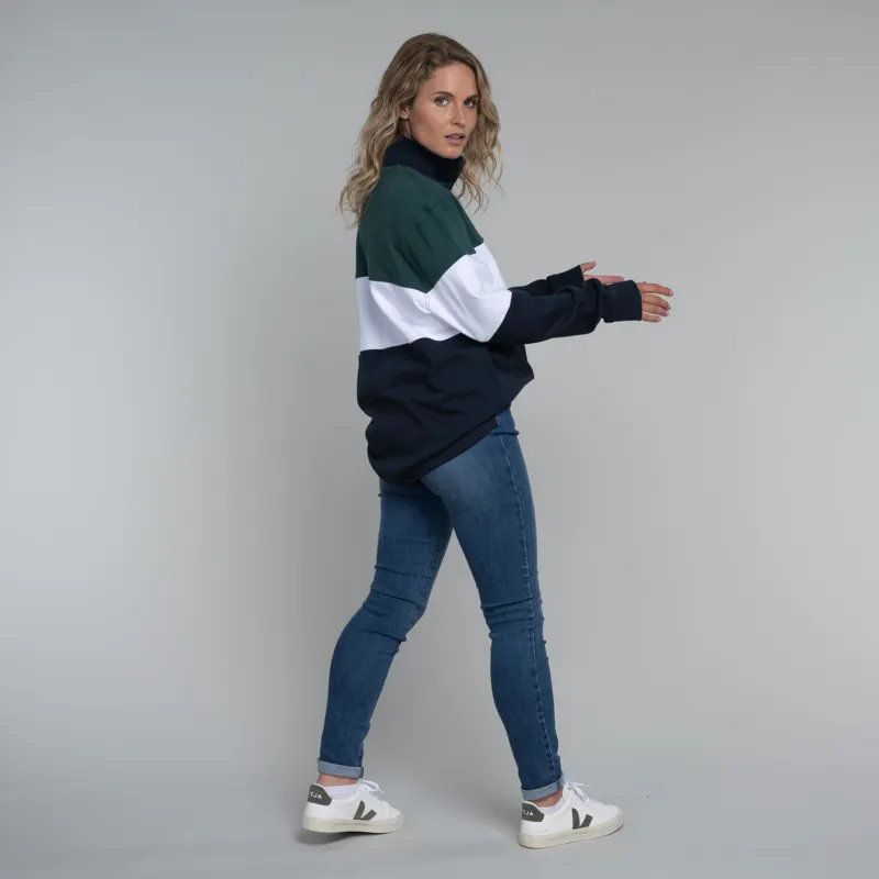 Schoffel Exeter Heritage 1/4 Zip Navy -6